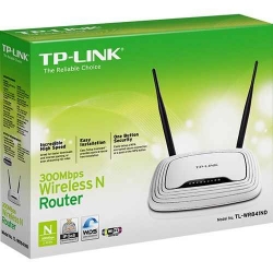 Roteador TP-Link Wireless N Tl-Wr841ND Branco 300Mbps, 2 Antena