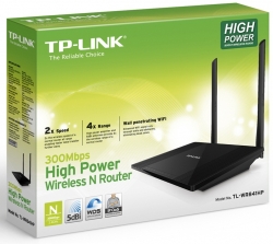 Roteador TP-Link Wireless N 300Mbps de Alta Potência TL-WR841HP