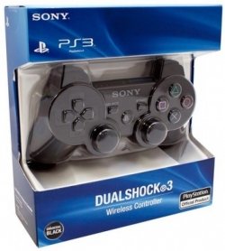 Controle PS3 Sony Sem Fio Preto Dualshock 3 - Original