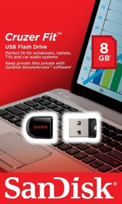 Pendrive Sandisk 8gb Cruzer Fit