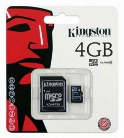 Cartão Memória Kingston Micro Sd 4gb