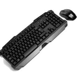 Teclado E Mouse Sem Fio Multimidia Usb Tc166