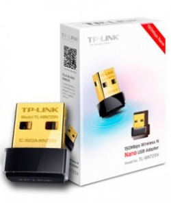 Adaptador TP-LINK Wireless 150Mbps Nano TL-WN725N