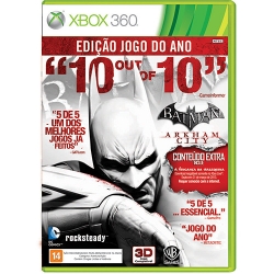 Batman Arkham City Edição Jogo do Ano - XBOX 360