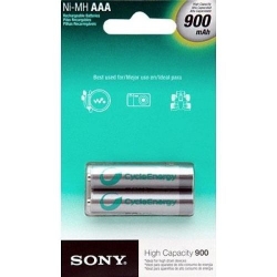 Pilha AAA Recarregavel - Sony Original Ni-mh 900mah