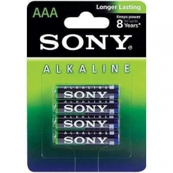Pilha AAA Alkaline 4 unidades - Sony