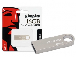 Pendrive Kingston 16GB USB DTSE9H Cinza
