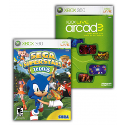 SEGA Superstars Tennis / Xbox Live Arcade Compilation Disc (Kit) (X360)