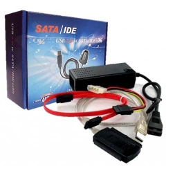 Adaptador conversor SATA/IDE para USB