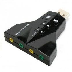 Adaptador de SOM USB 7.1 DUPLO