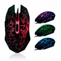 Mouse Gamer Hoopson c/ Led 6 botões