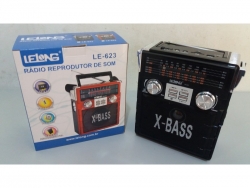 RADIO AM/FM/USB/CARTÃO/ X-BASS LELONG LE-623