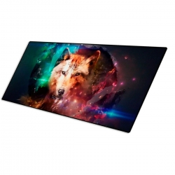 Mouse Pad GAMER medida 70cm x 35cm(Lobo)