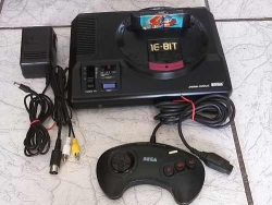 Mega Drive 16 Bit c/ 2 Original