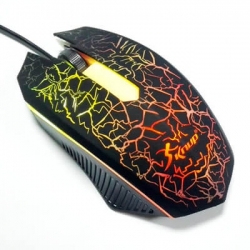 Mouse GAMER c/ Led Multicolorido (PRETO)