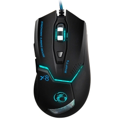 Mouse GAMER  c/ 6 Botões e Led Multicolorido X8