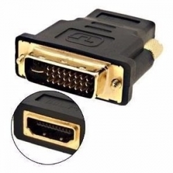 Adaptador DVI Macho x HDMI Femea