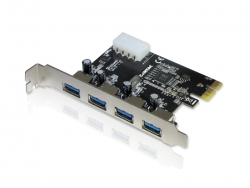 Placa PCI Express USB 3.0 - 4 portas