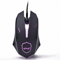 Mouse GAMER c/ 3 Botões e Led Multicolorido