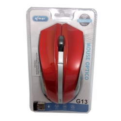 Mouse G15 SEM FIO (VERMELHO)
