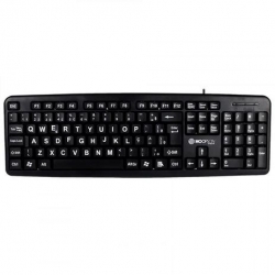 Teclado USB - LETRAS GRANDES Hoopson TPC-058G